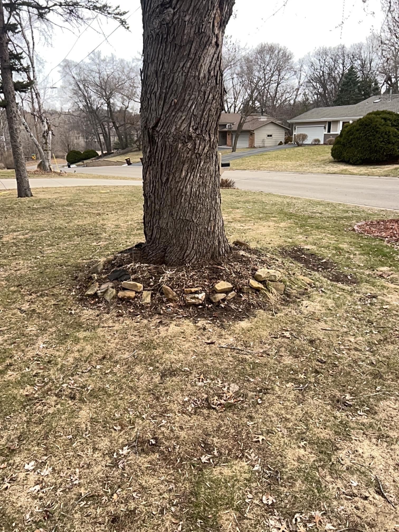 Gallery photos for Timber Wall Torn Out, Boulder Wall and Fresh Landscaping Put In: Image #9