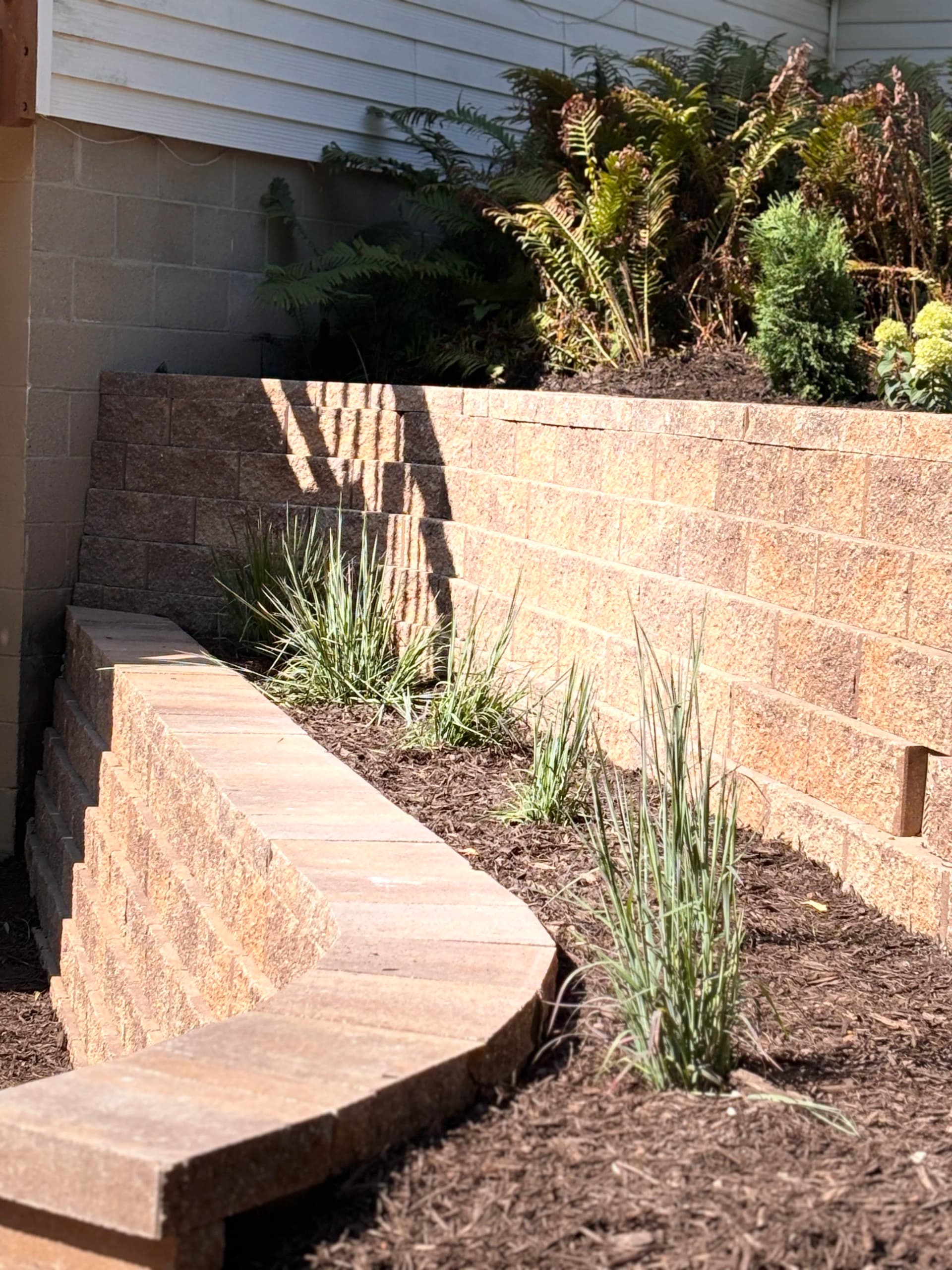 Gallery photos for Worn Out Retaining Walls Rebuilt From the Ground Up: Image #8