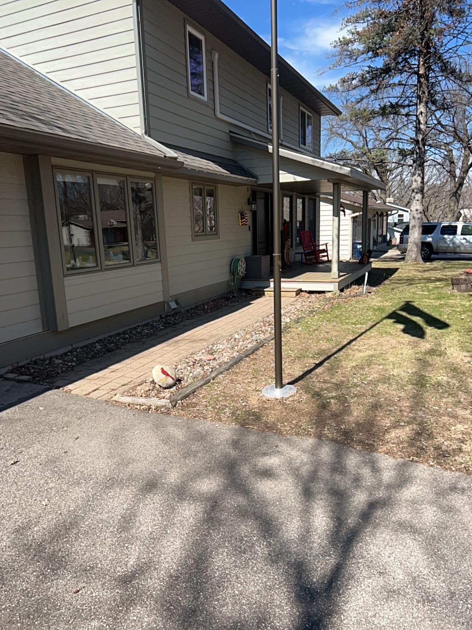 Gallery photos for Timber Wall Torn Out, Boulder Wall and Fresh Landscaping Put In: Image #3