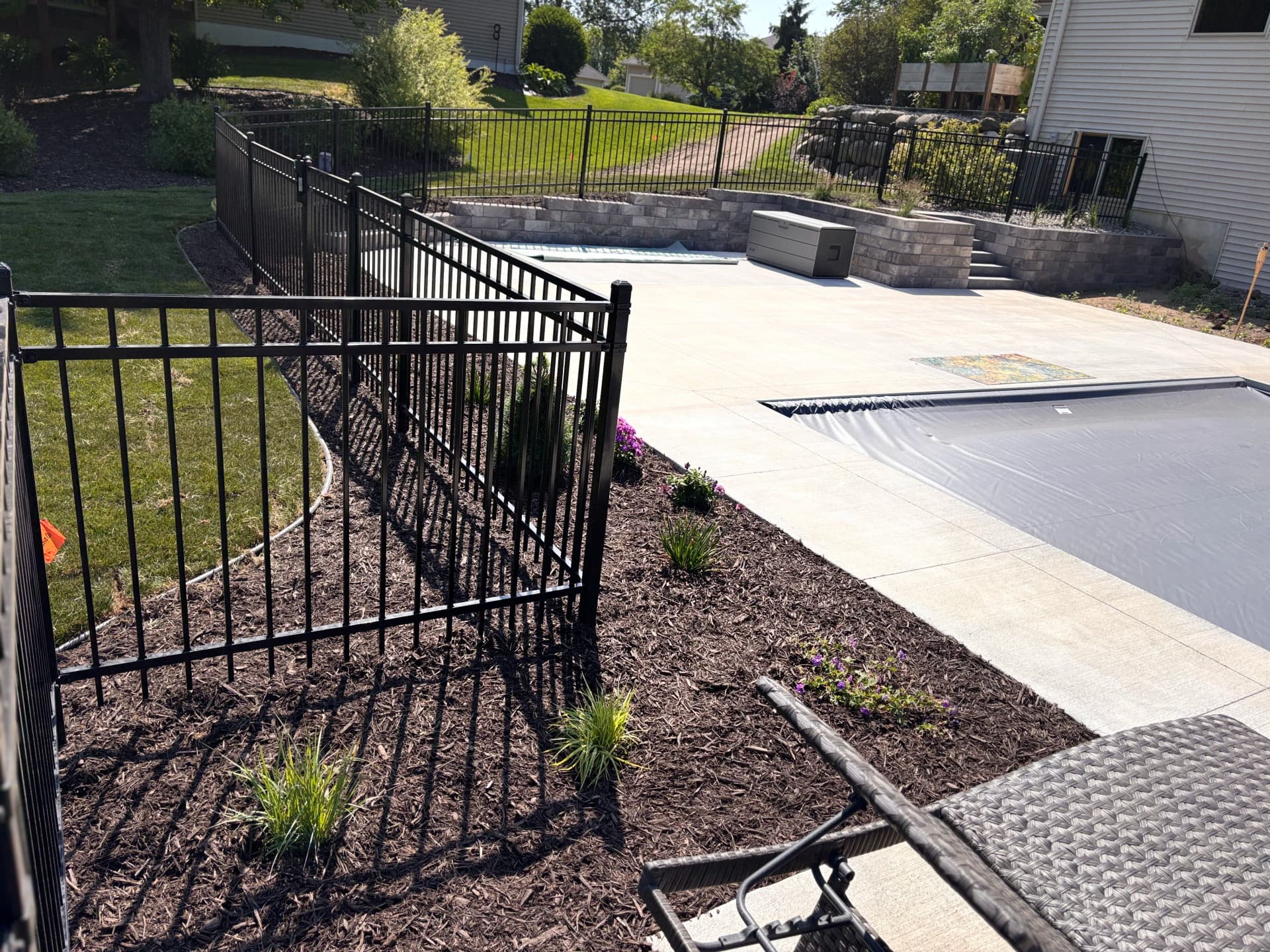 Full Poolside Landscape Overhaul That Actually Works Together
