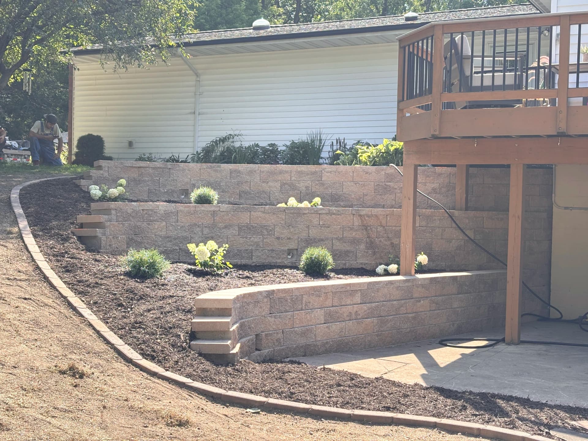 Worn Out Retaining Walls Rebuilt From the Ground Up