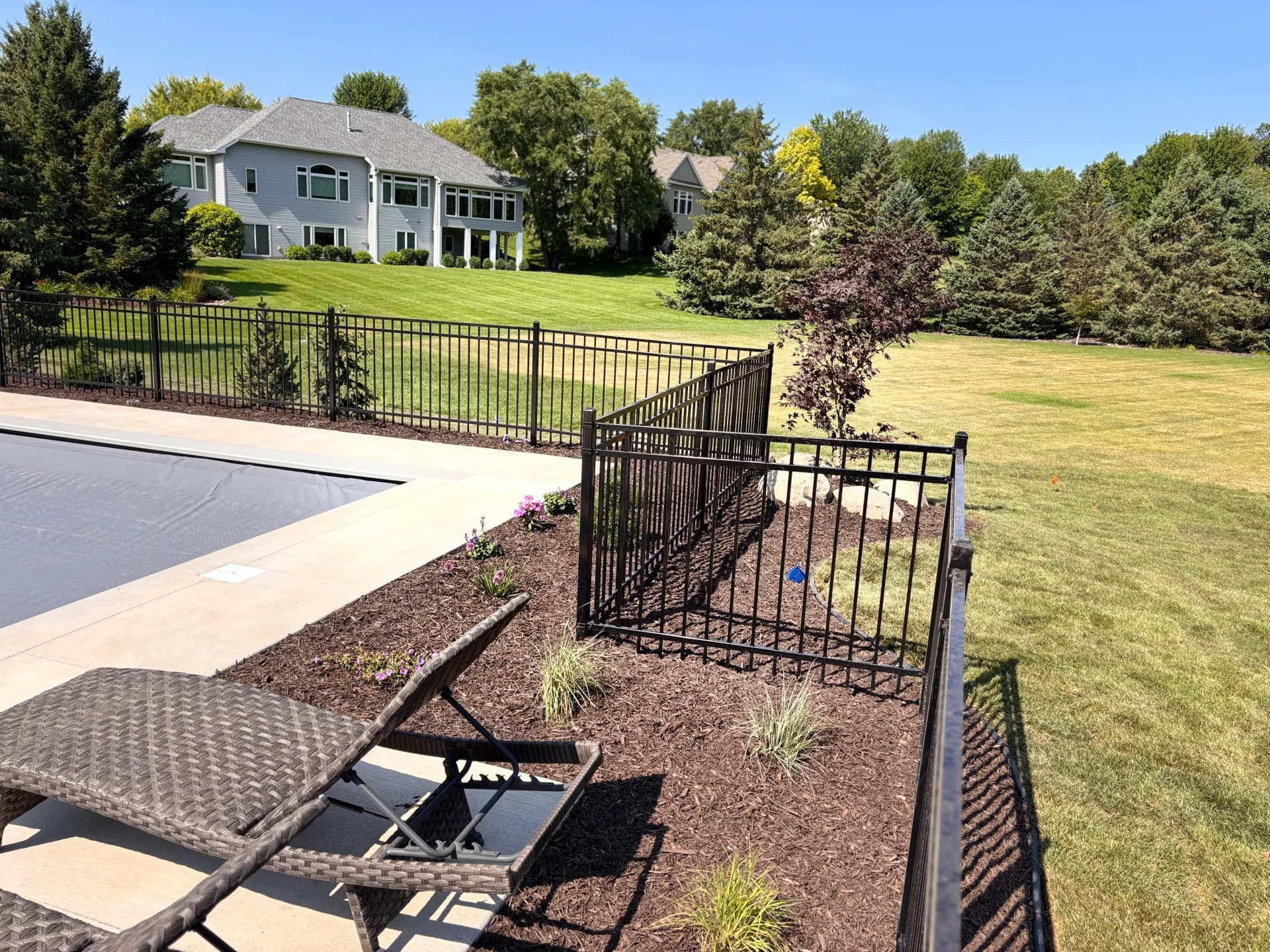 Full Poolside Landscape Overhaul That Actually Works Together